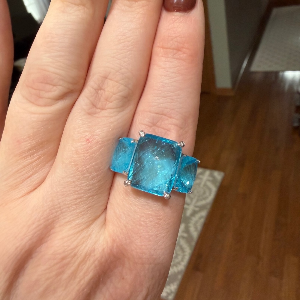 Bomb Party Mental Health Awareness color-changing ring